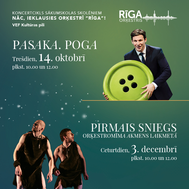 Orķestris “Rīga” - “Pirmais sniegs. Orķestromīma akmens laikmetā”